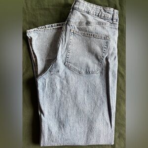 H&M Light Blue Straight Jeans